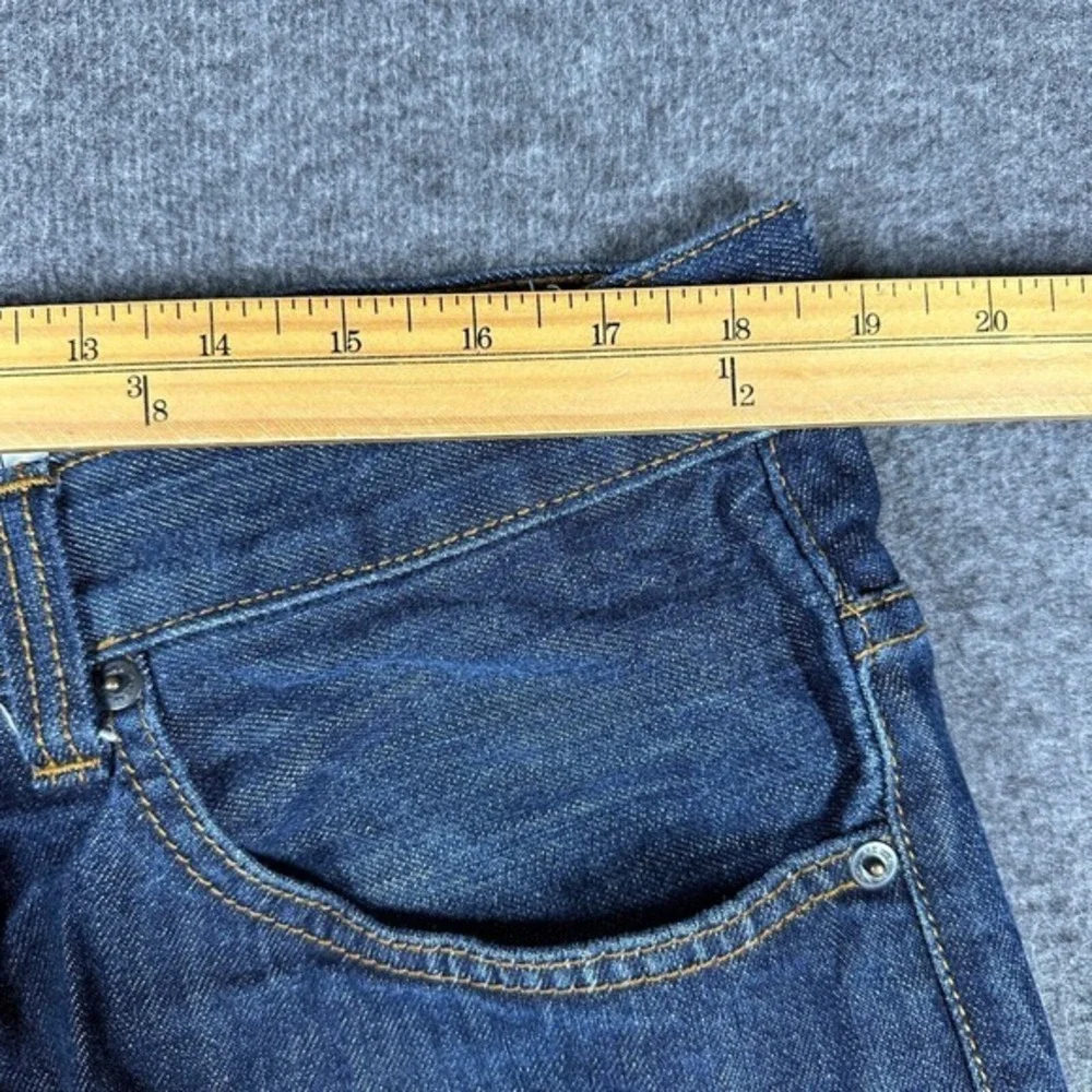 Vintage‎ Y2K Rocawear Baggy Jorts Jean shorts Mens 38 Dark Wash Denim 14